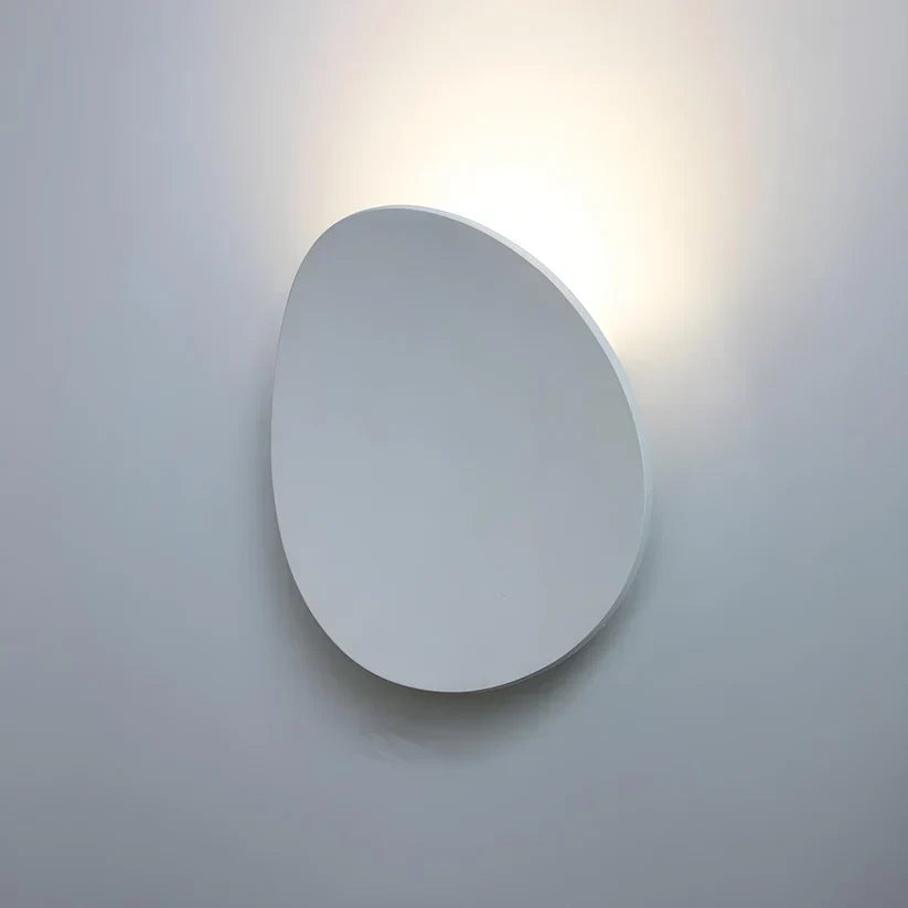 LED Wall Sconce – Round Aluminum Disk Light, 7W Modern Fixture for Bedroom, Hallway, Living Room & Office