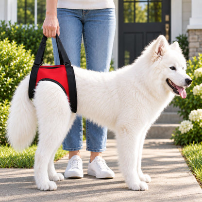 Ortekor Dog Mobility Lift Harness for Senior & Limited-Mobility Dogs - Front, Rear & Full Support for Stairs, Cars & Daily Walking