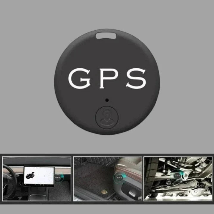 Real-Time GPS Tracker 2-Pack - Magnetic Mini Location Device for Vehicles, Luggage & Belongings - Live Position Monitoring System