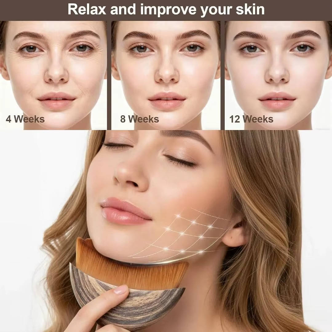 Brosse douce pour le visage pour l'exfoliation et le maquillage