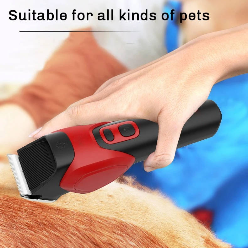 Tondeuse pour animaux | Conception ultra-silencieuse avec lame en titane | Sans fil pour un toilettage sans stress