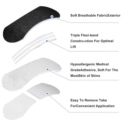 Bandes nasales confortables pour faciliter la respiration nocturne