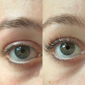 Lash Growth Serum with Peptides, Biotin & Panthenol for Thicker Fuller Lashes | Vegan Eyelash Enhancer with Precision Applicator Brush for