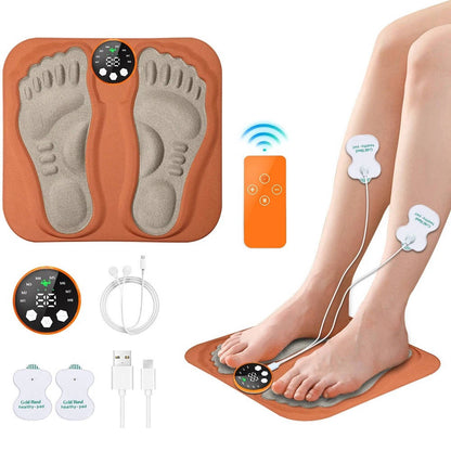 Masseur de pieds électronique compact avec télécommande