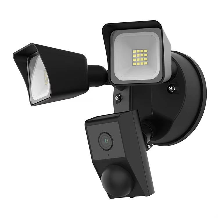 Projecteur de sécurité à LED puissant avec caméra et détection de mouvement