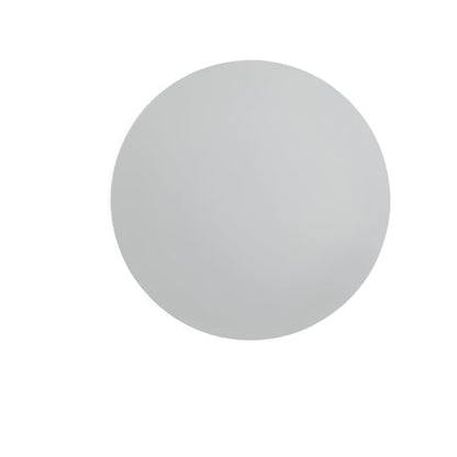Round LED Sconce 12 in Aluminum Warm Glow for Bedroom Hallway Entryway Modern Minimalist Interior Ambient Lighting Fixtures