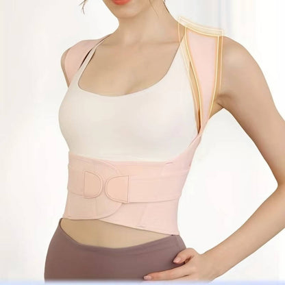 Ceinture de maintien lombaire confortable avec bretelles rembourrées
