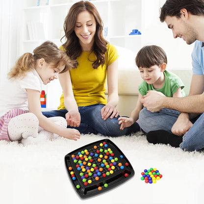 Screen-Free Strategy Board Game for Kids & Adults – Family Fun Logic Puzzle with Color Marbles for 2+ Players