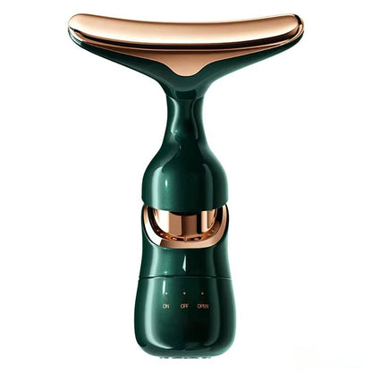 Masseur Facial Portable avec 3 Embouts Amovibles pour la Beauté
