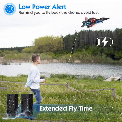 Avion de voltige RC amusant pour enfants avec des saltos à 360°