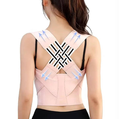 Ceinture de maintien lombaire confortable avec bretelles rembourrées