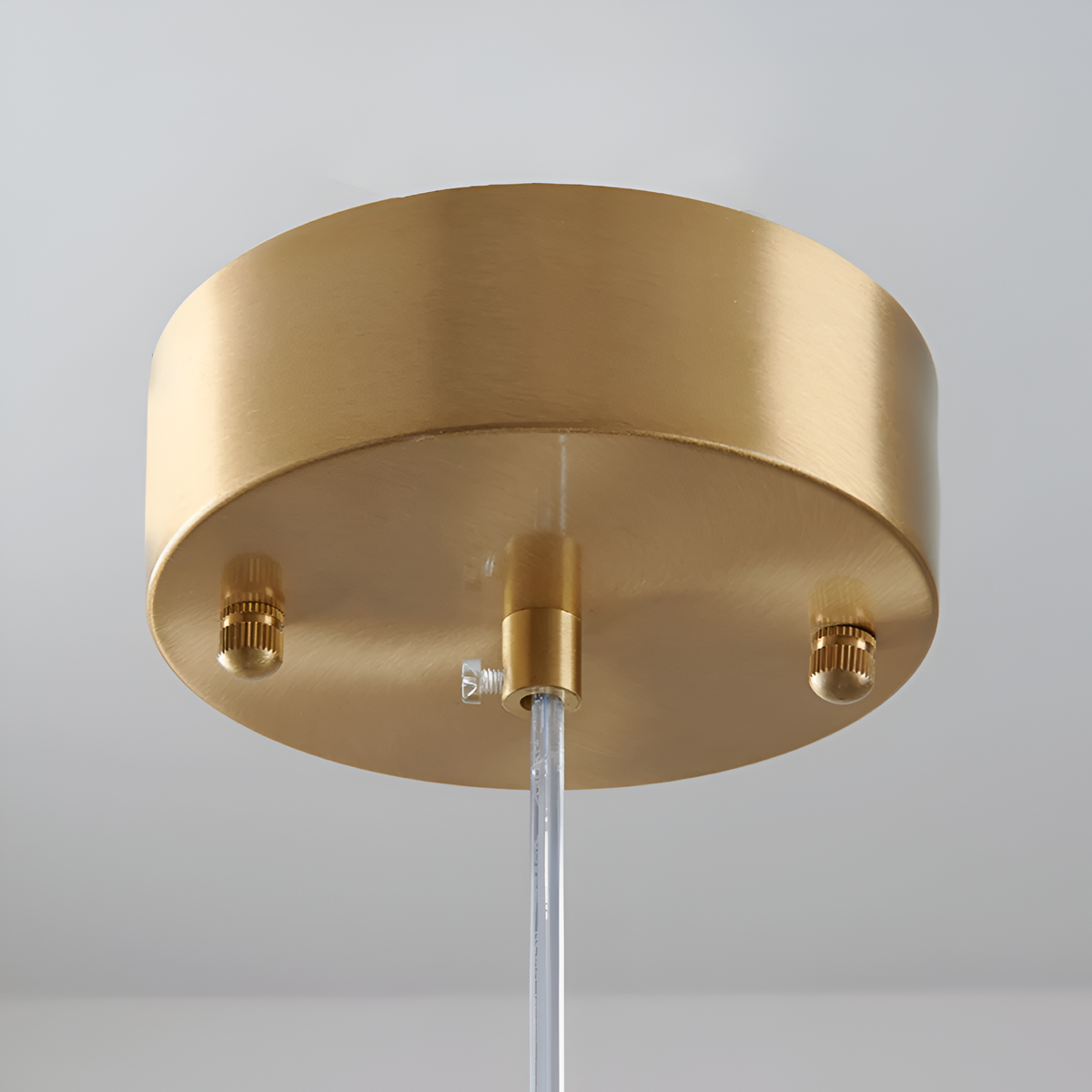 Glass Hanging Fixture with Adjustable Cord for Dining Table & Kitchen Island | Modern Suspended Light in Amber or Gray | Oval Sphere Capsule
