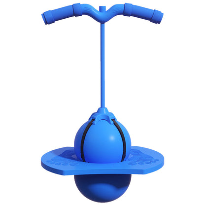 Kids Hopping Ball with Handle 26in Green Frog Jump Toy Indoor Outdoor Coordination Exercise Balance Activity Children Preschool Playtime Gar