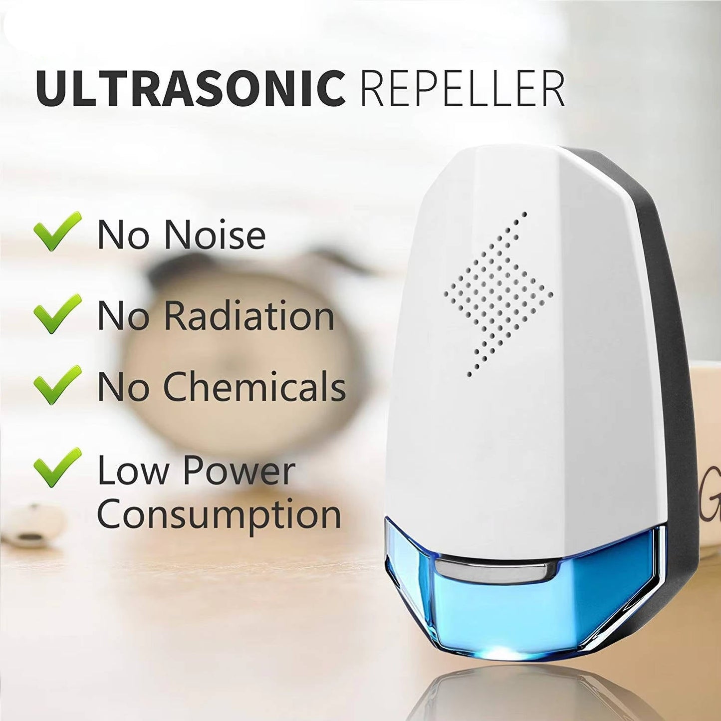 Répulsif électronique antiparasitaire efficace pour la maison