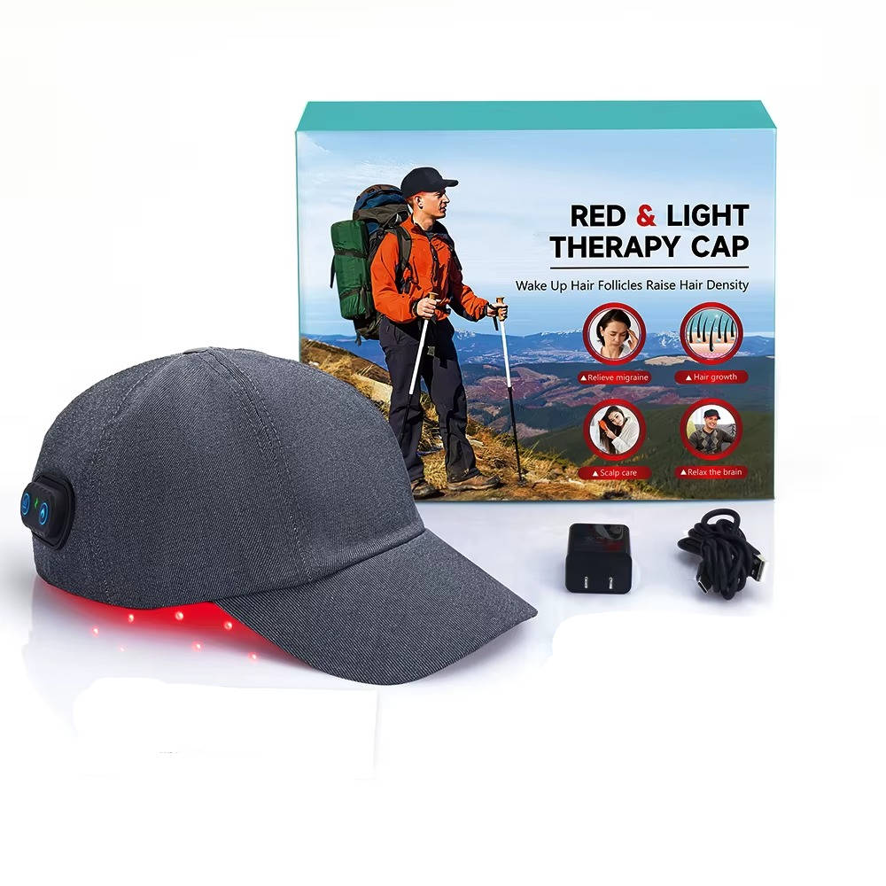 Lampe de traitement du cuir chevelu par luminothérapie LED rouge
