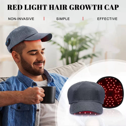 Lampe de traitement du cuir chevelu par luminothérapie LED rouge