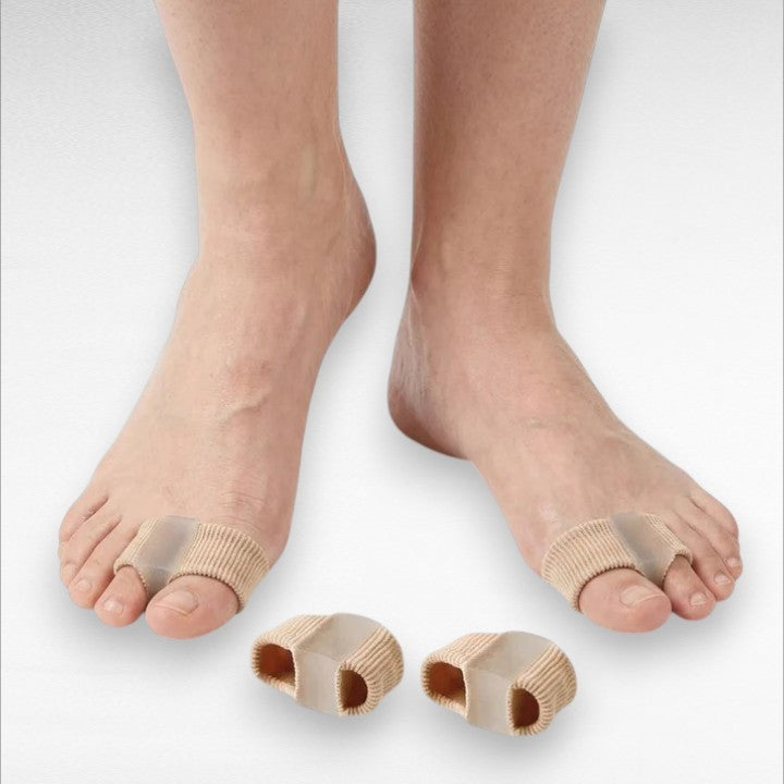 Gel Toe Spacers for Bunions, Hallux Valgus & Overlapping Toes – Soft Separator Cushions for Pain Relief & Alignment, Wearable in Shoes or