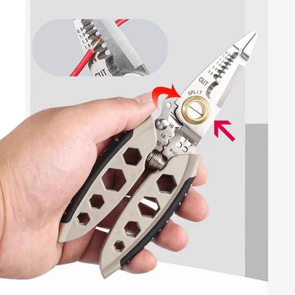All-in-One Cable Stripper & Cutter for Electrical Work – Precision Wire Tool for Home & Pro Use