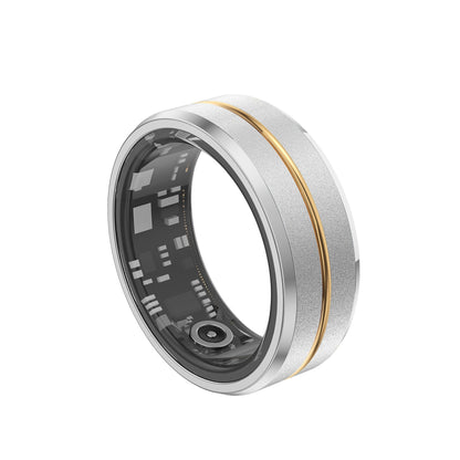 Bague connectée avec suivi de la fréquence cardiaque et de l'oxygène dans le sang | Tracker de fitness étanche pour un suivi quotidien de votre santé