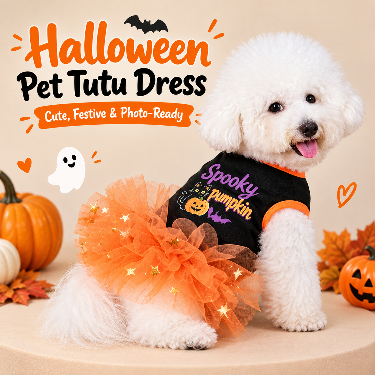 Ortekor Dual Dog Leash with Shock-Absorbing Bungee & Padded Handle for Easier Two-Dog Walks