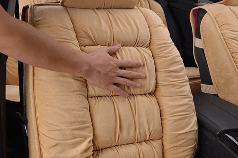 Car Seat Cover Plush Foam Universal Fit