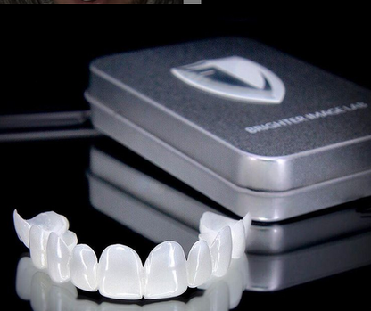 Snap On Teeth Veneers, Clip On Veneers for Gaps and Stains, Resin Teeth Cover for a Natural Smile, Cosmetic Veneers