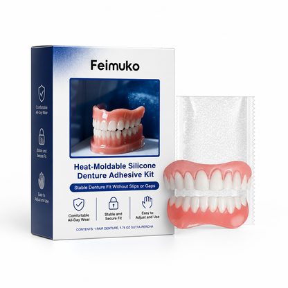 Heat-Moldable Silicone Denture Adhesive Kit