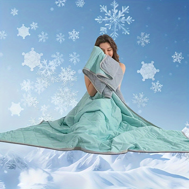 Reversible Summer Comforter – Lightweight Quilted Bedspread for Year-Round Cooling Comfort in Twin Queen King Sizes