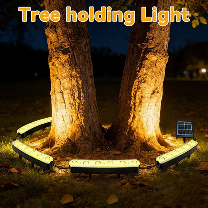 Arboria - Lampe solaire décorative pour arbre et pelouse