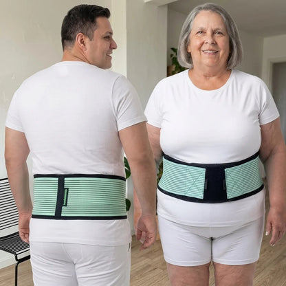 Ceinture de soutien lombaire à double compression réglable