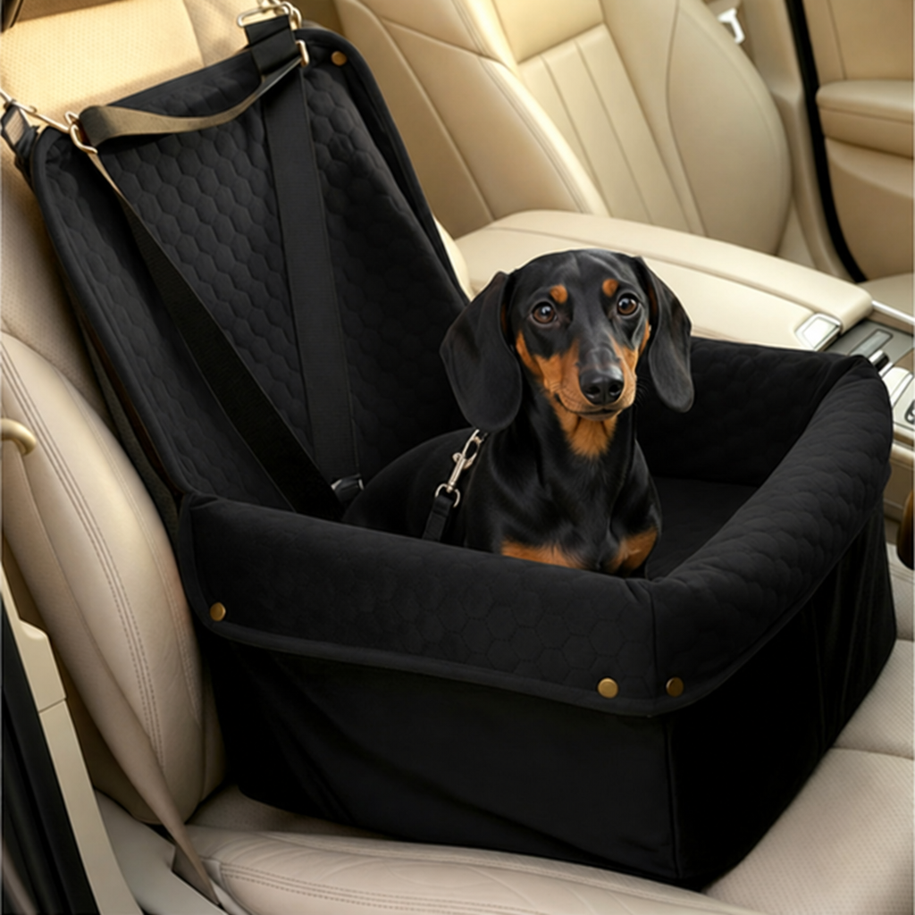 Ortekor Non-Slip Memory Foam & Adjustable Straps Booster Seat (Removable Cover)