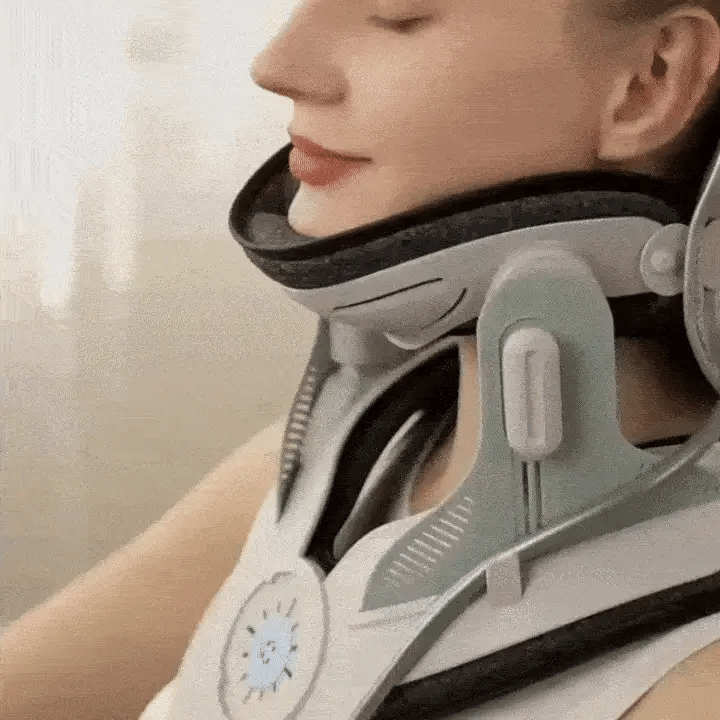 Neck Stretcher | Adjustable Cervical Traction Device for Pain Relief | Ergonomic Design for Improved Posture