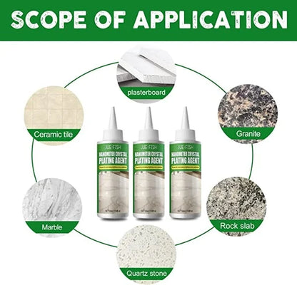 Advanced Surface Sealant for Stone, Wood & Tile Floors – Crystal-Clear Protective Finish for Kitchen Countertops, Hardwood, Marble & Granite