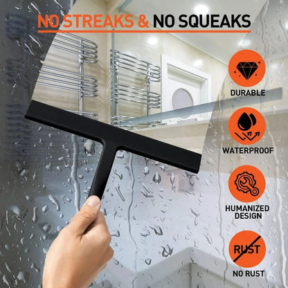 CLEARWIPE – Silicone Shower Squeegee Streak Free Cleaner