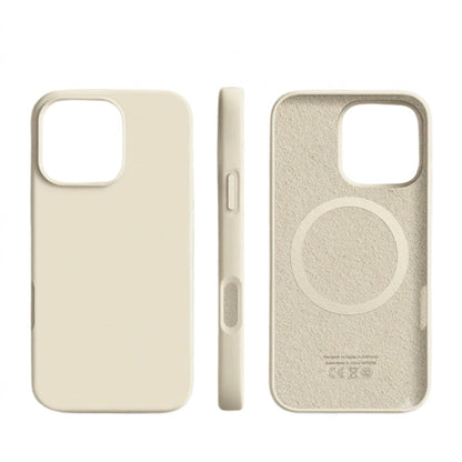 Soft-Touch Silicone iPhone Case with Magnetic Wireless Charging – Slim Protective Cover with Shock Absorption for Daily Use