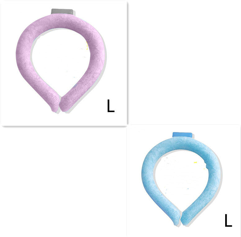 Ice Neck Ring with Advanced Cooling Technology | Rechargeable Comfort for Heatstroke Prevention