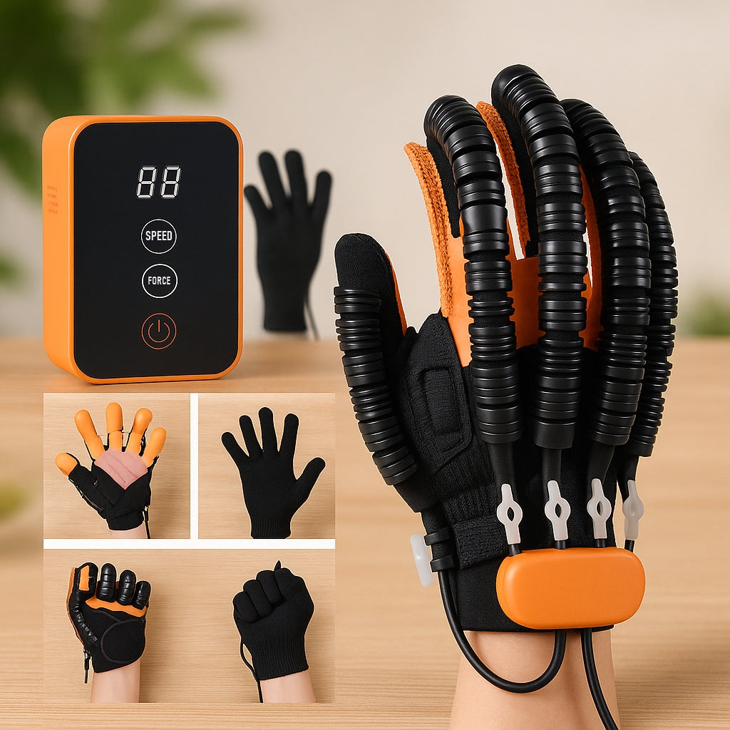 Powered Hand Therapy Gloves Rehab Recovery System for Stroke Arthritis Nerve Injury Support Mobility Training At-Home Physical Therapy Equip