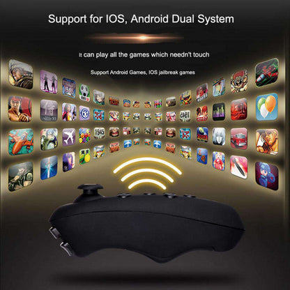 Casque VR mobile pour iPhone et Android, visionneuse de réalité virtuelle pour jeux vidéo et films immersifs à 360°, avec sangles réglables et rembourrage confortable