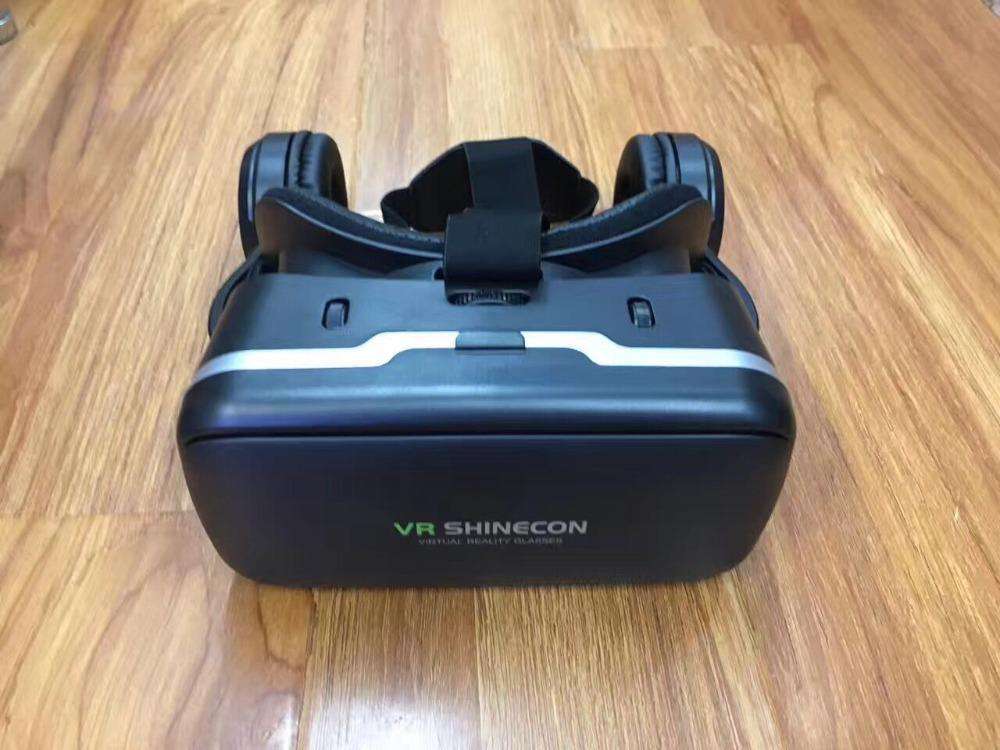 Casque VR mobile pour iPhone et Android, visionneuse de réalité virtuelle pour jeux vidéo et films immersifs à 360°, avec sangles réglables et rembourrage confortable