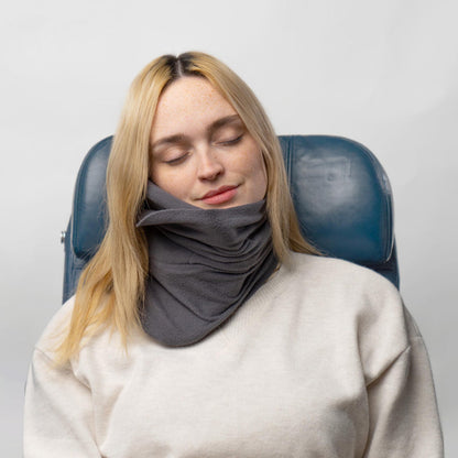 Memory Foam Travel Neck Pillow with Adjustable Strap – Ergonomic Support for Flights, Road Trips & Home Use