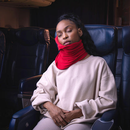 Memory Foam Travel Neck Pillow with Adjustable Strap – Ergonomic Support for Flights, Road Trips & Home Use