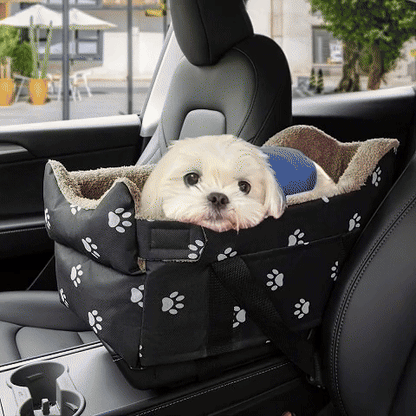 Oriana Travel Pet Bed - Durable Oxford Fabric, Adjustable Safety Straps