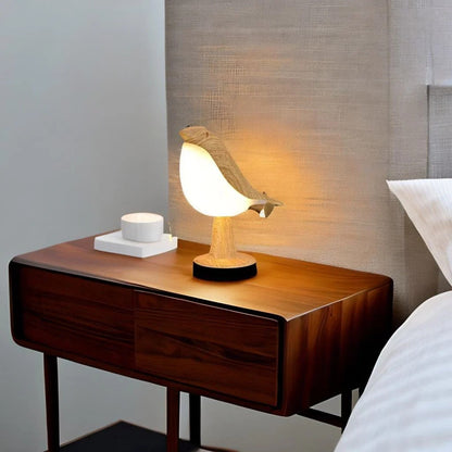 Serenwing – Lampe de nuit tactile sculpturale avec aromathérapie