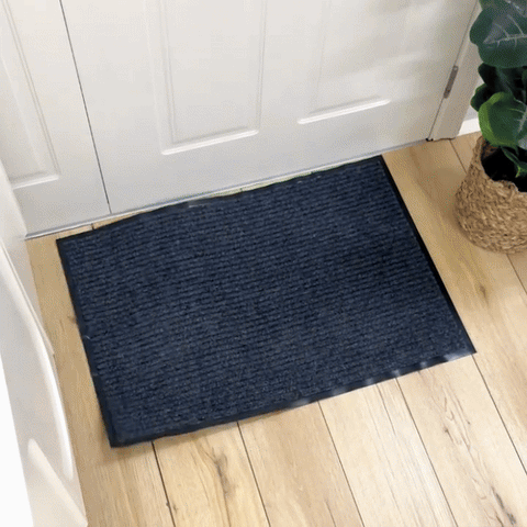 Dorian Door Mat - Durable Polyester, Non-Slip Welcome Design