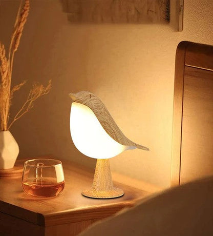 Serenwing – Lampe de nuit tactile sculpturale avec aromathérapie