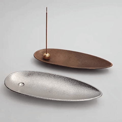 Zircon Incense Holder - Durable Copper, Adjustable Angle