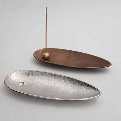 Zircon Incense Holder - Durable Copper, Adjustable Angle