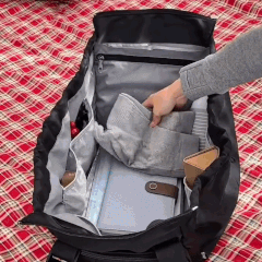 Everyday Tote Bag | Versatile 15-Pocket Design with Convertible Straps | Lightweight Water-Resistant for Ultimate Organization