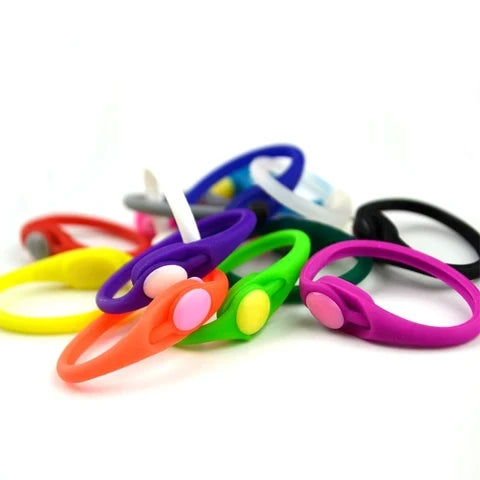 Shoelaces No-Tie Silicone Memory-Fit Pack of 12