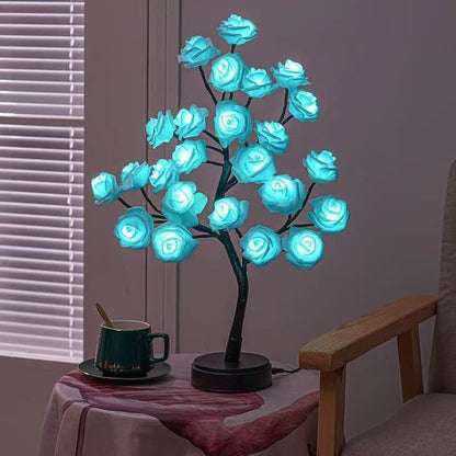 ROSEGLOW – Veilleuse florale pour un éclairage décoratif élégant